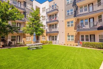 Lush green outdoor